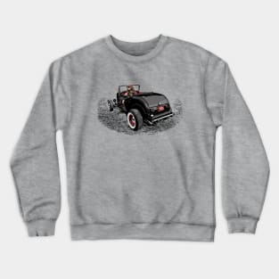 Hot Rod Girl black/red version Crewneck Sweatshirt